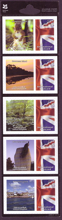 (image for) UK0127 National Trust Universal Mail Stamps Dated: 12/14